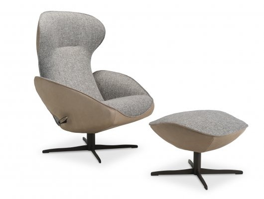 Jori loungezetel Daydreamer met poef - 0